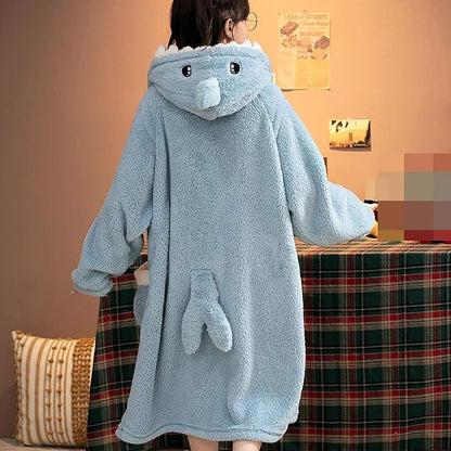 Shark Hooded Bathrobe™