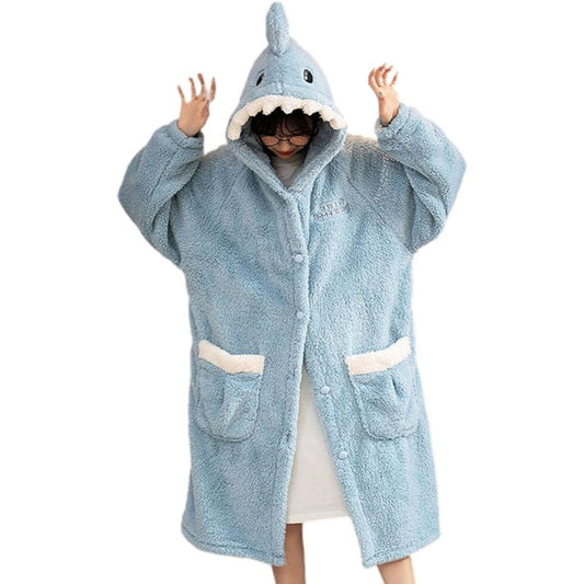 Shark Hooded Bathrobe™